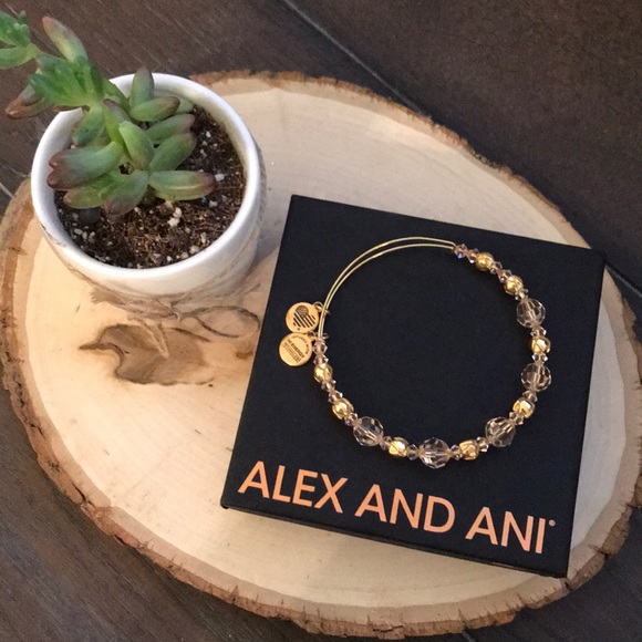 Alex and Ani Jewelry - Alex and Ani Light Pink & Gold Bracelet